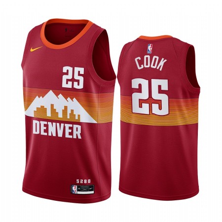 Maillot Basket Denver Nuggets Tyler Cook 25 2020-21 City Edition Swingman - Homme